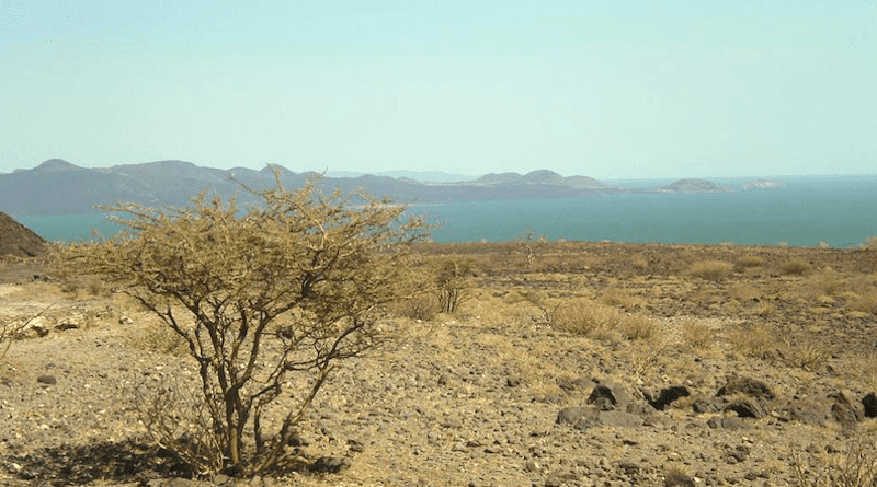 View at Lake Turkana. Photo Credit: AdamPG, Wikipedia Commons
