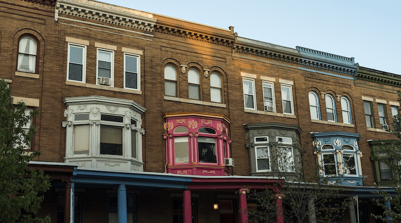 Row Houses City Houses Baltimore Urban Homes