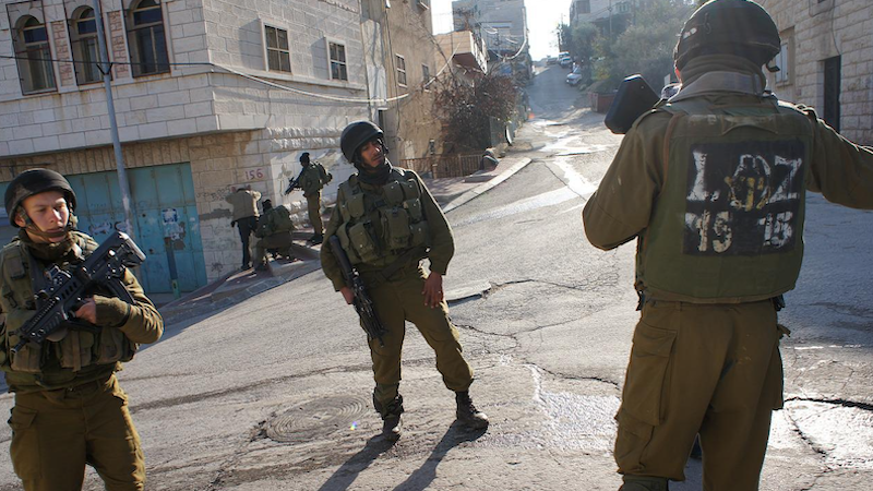 Gilbert Checkpoint Soldiers Hebron Golani Checking Israel Middle East