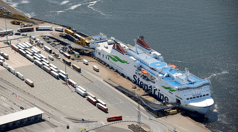 An increasing number of alternative fueled vehicles are transported via ferries. Shipping companies such as Stena Line must respond to this development by implementing new safety systems on board. © Stena Line GmbH & Co. KG
