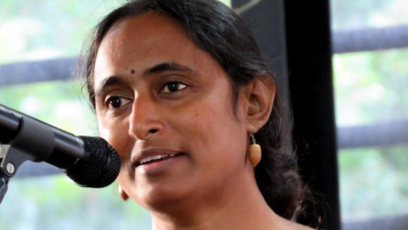 India's Kavita Krishnan. Photo Credit: Vipin Wilfred, Wikipedia Commons