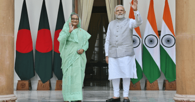 India's PM Narendra Modi meeting with the Prime Minister of Bangladesh, Ms. Sheikh Hasina, at Hyderabad House, in New Delhi on September 06, 2022. Photo Credit: PM India Office