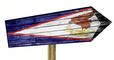 Arrow Culture Destination Direction Flag Highway American Samoa