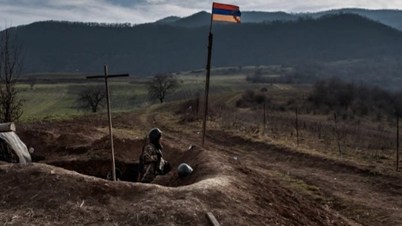 File photo of Armenian soldier. Photo Credit: Fars News Agency