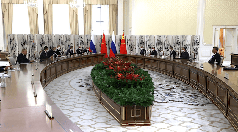 Russia's President Vladimir Putin with China's President Xi Jinping. Photo Credit: Kremlin.ru