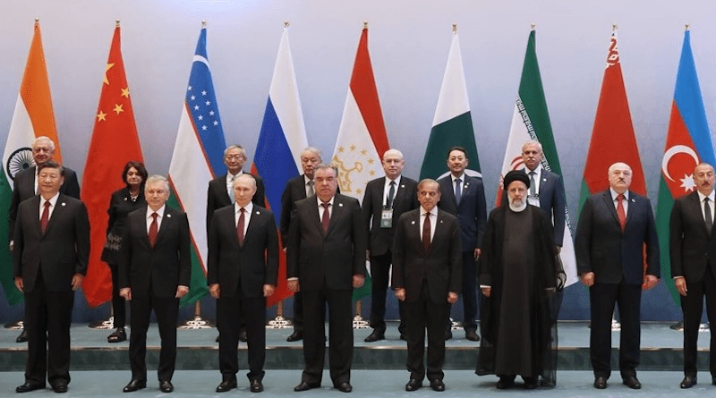 Family photo of the 22nd Shanghai Cooperation Organization (SCO) summit. Photo Credit: Tasnim News Agency