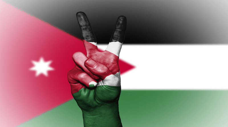 Flag Jordan Peace Hand Nation Background Banner Colors
