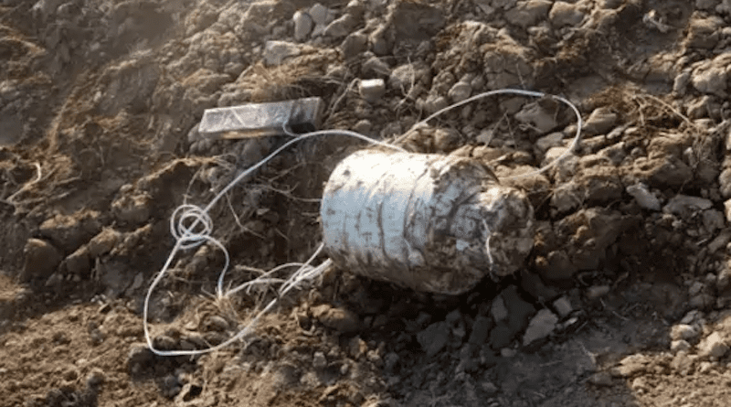 Example of an improvised explosive device (IED). Photo Credit: GAO.gov