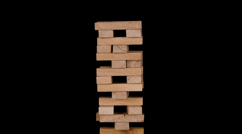 Jenga Wooden Blocks Game Balance Wood Strategy Instability Unstable