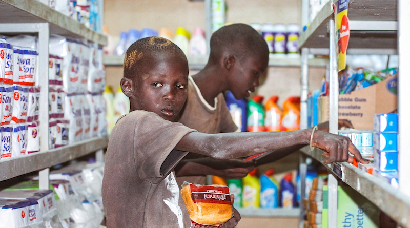 Shelf Shop Market Stock Supermarket Children Africa Food