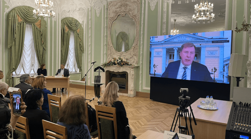Vladimir Padalko video link from Moscow (photo supplied)