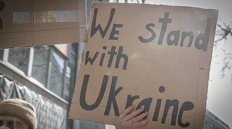 Protest Demonstration Ukraine Sign Peace