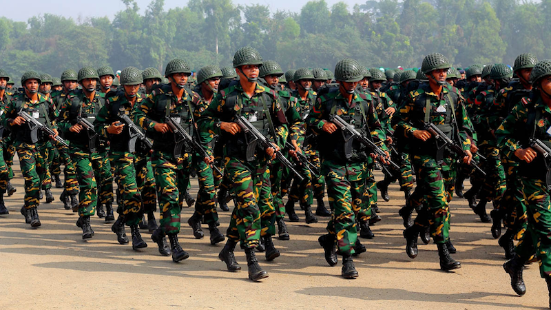 File photo of Bangladesh Army. Photo Credit: Jubair Bin Iqbal, Wikipedia Commons
