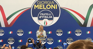 Italy's Giorgia Meloni. Photo Credit: @GiorgiaMeloni Twitter