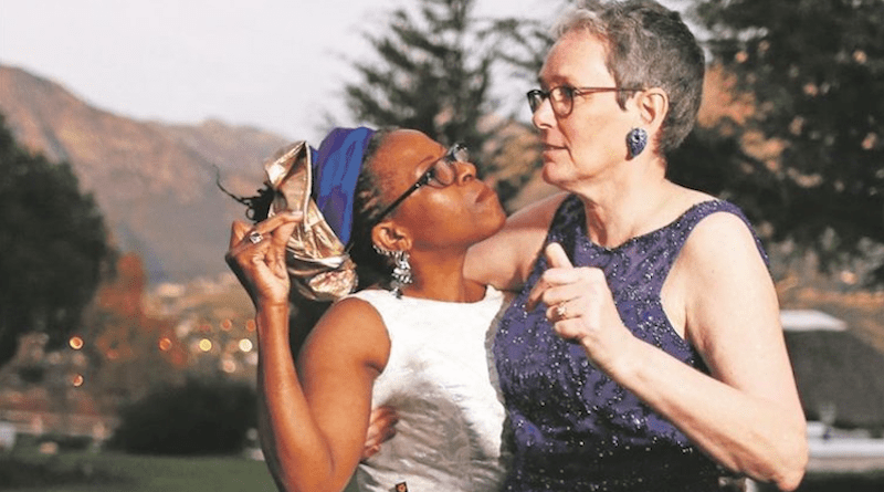 Photo: Rev. Mpho Tutu van Furth, an Anglican priest in the Diocese of Washington, DC, married with the Dutch academic Marceline.