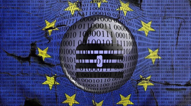 european Europe flag cyber security hacking password