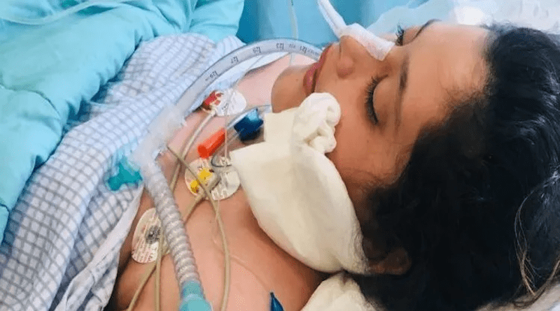 Witnesses and Mahsa Amini's family maintain that the 22-year-old was beaten by the morality police after being arrested. She fell into a coma and died in a hospital three days later. Photo Credit: Iran News Wire