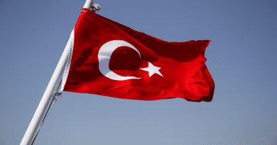 Turkey Flag Red White Moon And Star Turkish Moon Sky