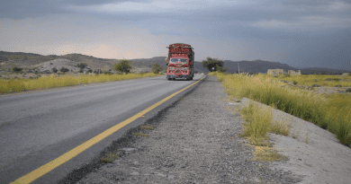 Road Highway Truck Countryside Vehicle Travel Afghanistan Pakistan Semi