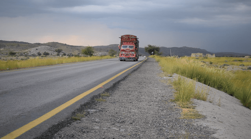 Road Highway Truck Countryside Vehicle Travel Afghanistan Pakistan Semi