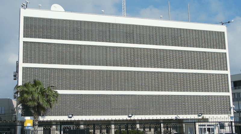 United Kingdom Embassy building in Tel Aviv, Israel. Photo Credit: I, Aviad2001, Wikipedia Commons