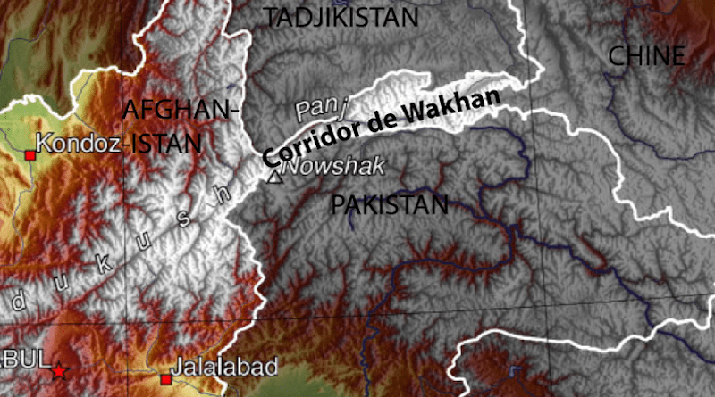 Location of Wakhan Corridor. Credit: Wikipedia Commons