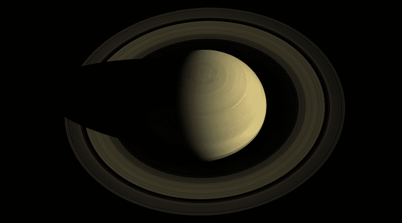 SwRI scientists have compiled 41 solar occultation observations of Saturn’s rings, encompassing data from NASA’s Cassini mission over the course of nearly 20 years. The compilation will aid future investigations of the particle size distribution and composition in Saturn’s rings, key factors in understanding their formation and evolution. CREDIT: NASA/JPL-Caltech/SSI/Cornell