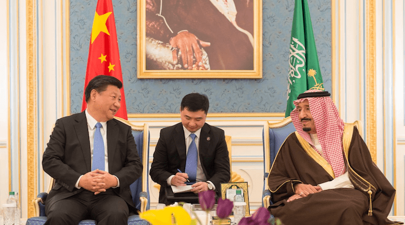 File photo of China's President Xi Jinping with Saudi Arabia's King Salman bin Abdulaziz Al Saud. Photo Credit: SPA