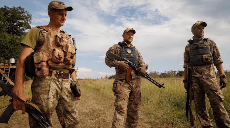 Ukrainian troops. Photo Credit: Ukraine Defense Ministry