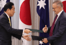 Japanese Prime Minister Fumio Kishida with Australia's Prime Minister Anthony Albanese. Photo Credit: Japan Prime Minister Office
