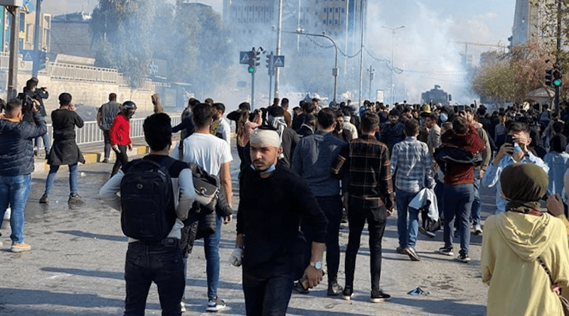 Anti-regime protest in Iran. Photo Credit: PMOI/MEK