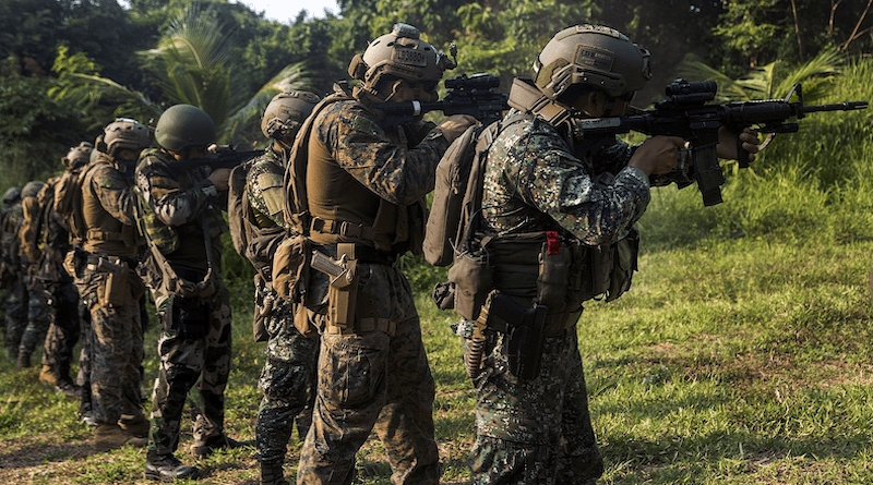 File photo of US and Philippine Marine Soldiers firing assault rifles in previous KAMANDAG exercise. Photo Credit: Sgt. Mackenzie Carter, DOD