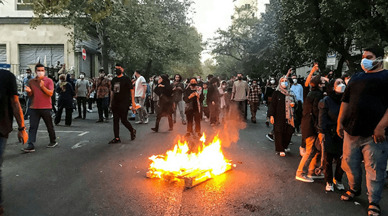 Protests in Iran. Photo Credit: PMOI/MEK.