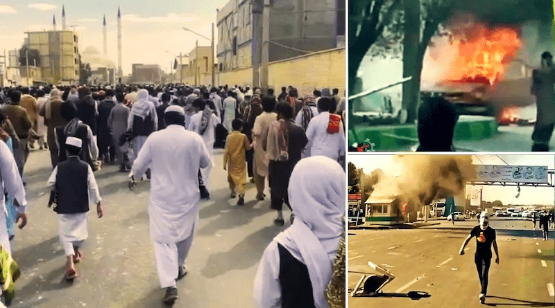 Anti-regime protests in Iran. Photo Credit: PMOI/MEK