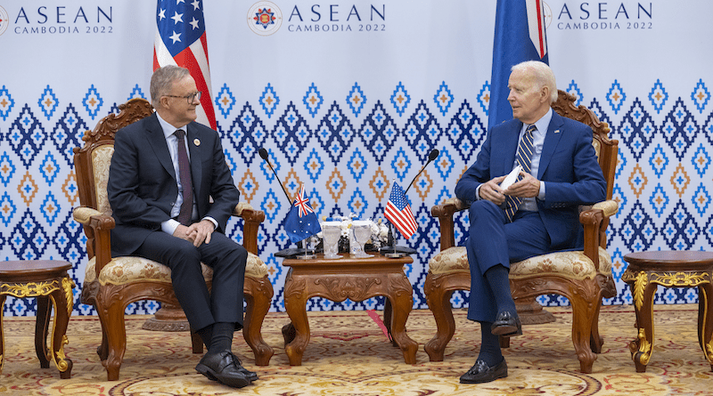 Australian Prime Minister Anthony Albanese with US President Joe Biden. Photo Credit: The White House