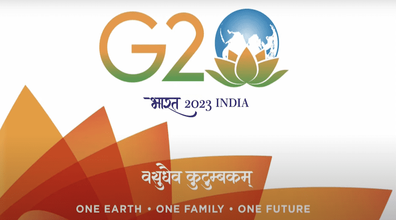 India G20 logo. Source: PM India G-20