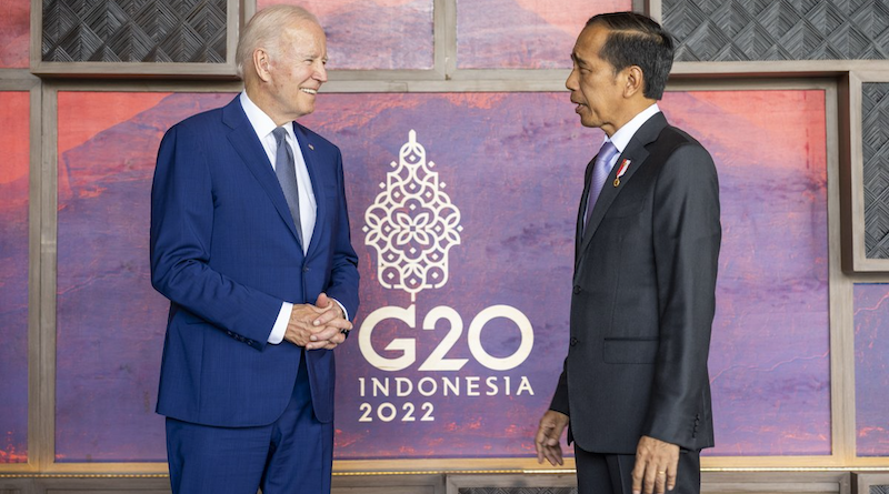 US President Joe Biden with Indonesia's President Joko Widodo. Photo Credit: The White House