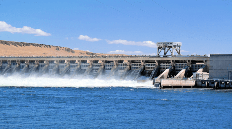 Dam River Water Landscape Power Hydroelectric