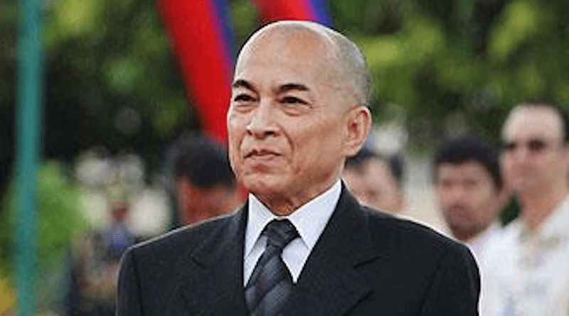 File photo of Cambodia's King Norodom Sihamoni. Photo Credit: Ace Morandante, Presidential Communications Operations Office, Wikipedia Commons