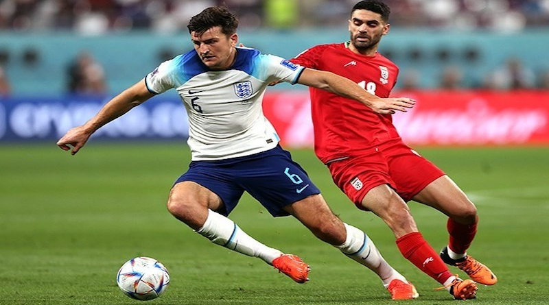 England plays Iran in World Cup. Photo Credit: Tasnim News Agency