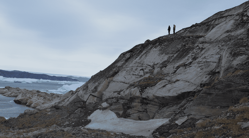 Rare commodities newly in demand for green technologies such as lithium, yttrium and neodymium will have to come from new sources. These include fast-melting Greenland (its southeast coast, above), which is rich in these substances. CREDIT: Margie Turrin/Lamont-Doherty Earth Observatory