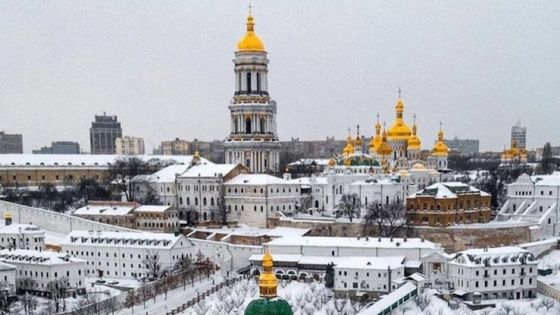 Winter in Kyiv, Ukraine. Photo Credit: Ukraine Defense Ministry