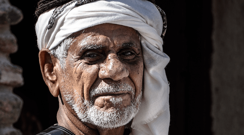 Arab Face Orient Arabic Islam Muslim Man Old Elderly