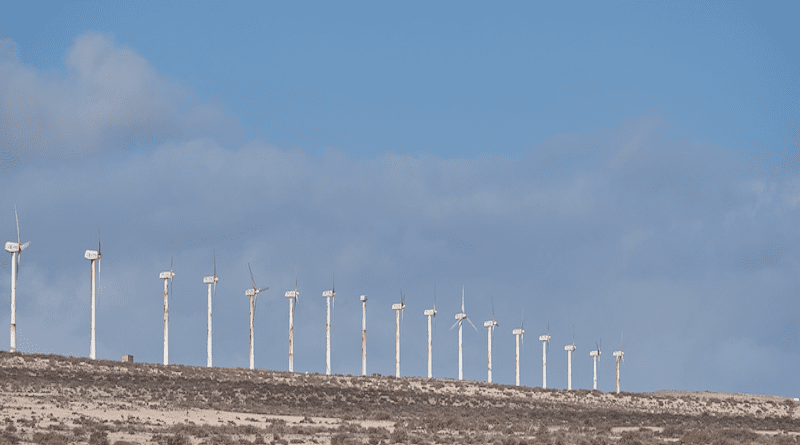 Windmill Wind Power Wind Energy Desert Energy Old