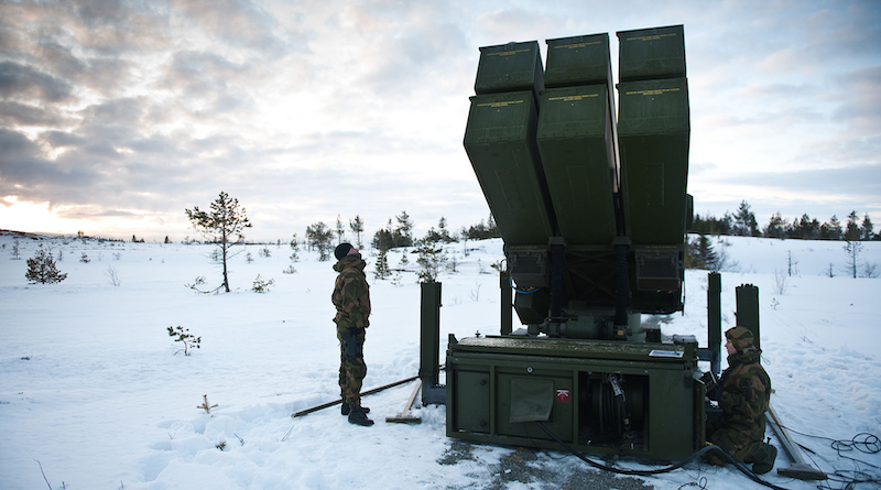 File photo of a National Advanced Surface-to-Air Missile System. Photo Credit: Soldatnytt, Wikipedia Commons