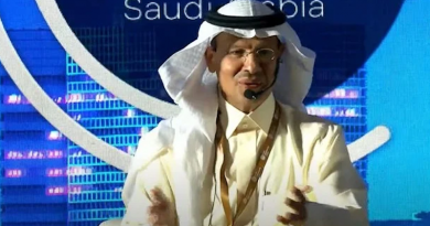 Saudi Arabia's Minister of Energy Prince Abdulaziz bin Salman (Screenshot)