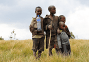 Children Burundi Bottle Water Poverty Africa Sky