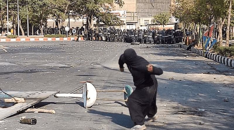 Anti-regime protest in Iran. Photo Credit: PMOI/MEK