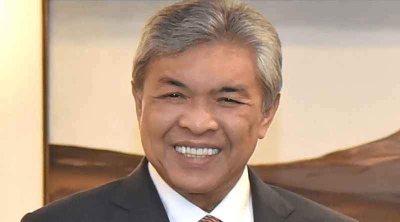 File photo of Malaysia's Ahmad Zahid Hamidi. Photo Credit: India's Prime Minister's Office, Wikipedia Commons