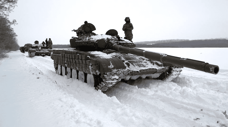 File photo of a Ukrainian T-72 tank. Photo Credit: Ministry of Defense of Ukraine, Wikipedia Commons